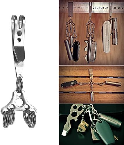 Diamondo New Pocket Suspension Clip with Hat Buckle Set Outdoor Quicklink Tool
