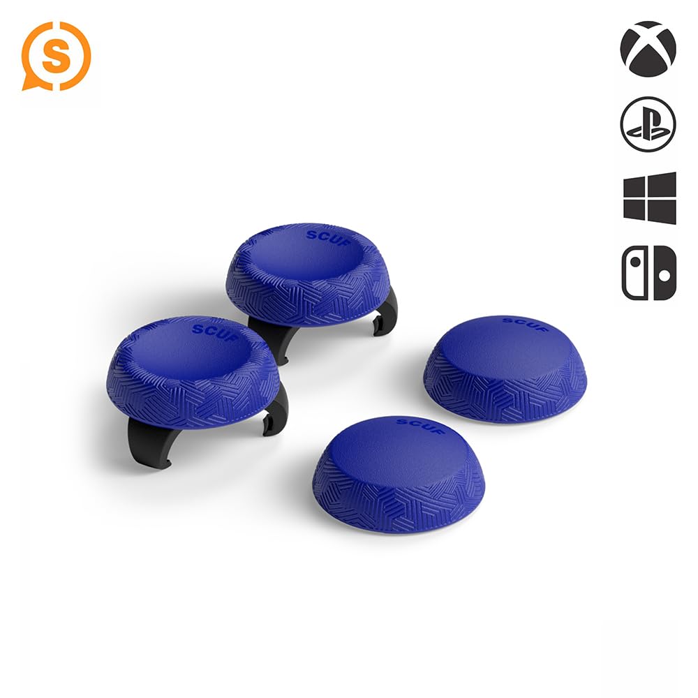 SCUF Control Thumbstick Grips - 4 Pack with 2 Bases