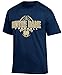 Notre Dame Fighting Irish Navy Football Short Sleeve T Shirt by Champion