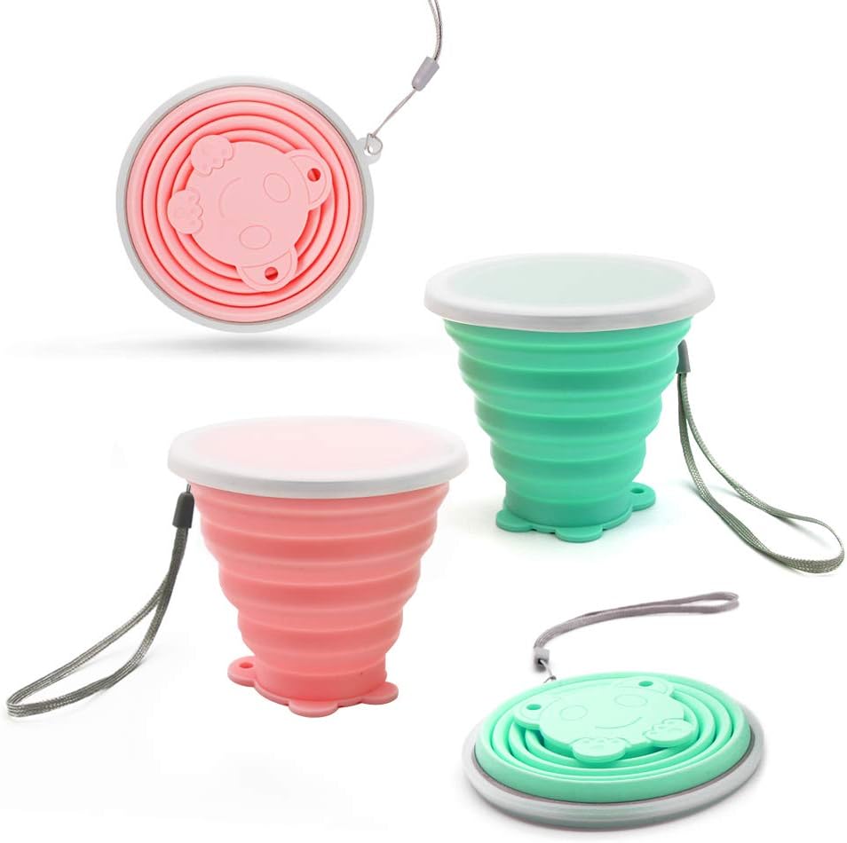 tazza pieghevole per il campeggio