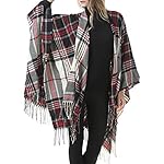 Zando Womens Tassel Plaid Shawls Printed Open Front Blanket Ponchos for Women Large Scarf Soft Blanket Shawls for Women Zando Womens Tassel Plaid Shawls Printed Open Front Blanket Ponchos for Women Large Scarf Soft Blanket Shawls for Women