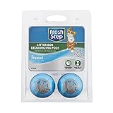 Fresh Step Cat Litter Box Deodorizing Pods In Fresh Scent | Cat Deodorizer Pods For Litter Box, 2 Count