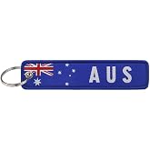 Ruoming Country Flag Keychain