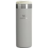 Stanley AeroLight Transit Bottle 16 oz | Locking Drink Through Lid | Leak Resistant Water Bottle or Coffee Travel Mug | Lightweight Insulated Stainless Steel | BPA-Free | Ash