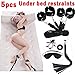 Sex Straps for Under Bed Restraints Bondageromance Sex Play BDSM SM Bondage Restraining Fetish Fur Game Tie up Handcuffs Mattress Harness Things Blindfold Whips Toys Adults Kit Couples Women Men