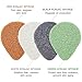 Konjac Sponges 4 Pack, 100% Pure Natural Konjac Sponge Set for Face, Skin, Body Massage. Deep Cleans Pores for Beautiful Skin. Colors Red, Black, White, Green from PIXNOR