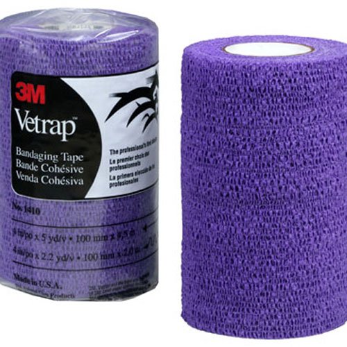 Vet wrap / Cohesive Bandage (dressing wrap) 3M In Red Amazon.co.uk