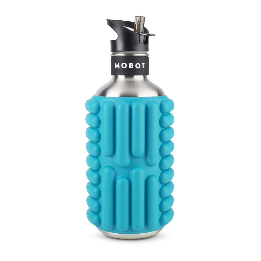 Mobot Official Big Bertha 40oz Foam Roller Water Bottle High Performance Stainless Steel Built For Travel