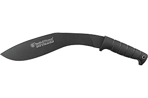 SMITH & WESSON SWBH Bush Hog Kukri 175-Inch Blade with Sheath - One Size, Multi