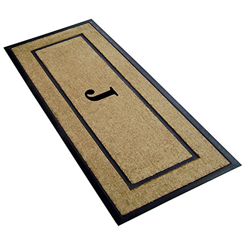 image for Nedia Home Single Picture Black Frame with Coir Rubber Border Dirt Bus