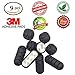 9 Pack Cable Clips Drops 3M Self Adhesive Cord Management System, Multipurpose Organizer for Desktop & Computer Messy Wires, TV, USB Charging and Audio Cord