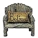 Fairy Garden Fairy Bench With Believe Pillow by MyFairy Gardens