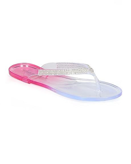 rhinestone flip flops amazon