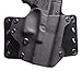 Black Point Tactical Leather Wing OWB Holster fits Sig Sauer P229, Right Hand, Black