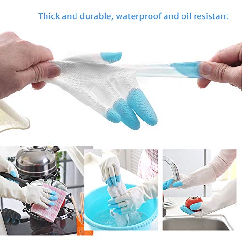 Omont Drain Clog Remover Drain Snake Drain Hair Remover Tool Kit,3 Pack 19.7 Inch Drain Auger 1 Pack 24 Inch Drain Relief 1 Pack 27.5 Inch Drain Cleanning Brush 1 Pair Housework Gloves
