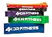 Pull Up Assist Band Set by 4KOR Fitness - 6 Band Set of Heavy Duty 41