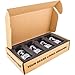 DUCKBUTTER Duck Butter Beard Oil - Natural & Organic 4-Pack Boxed Gift Set - BEST DEAL!