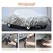 KAKIT Truck Cover Waterproof All Weather Windproof Snowproof UV Protection Pickup Truck Covers (Fits Up to 242