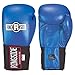Ringside Competition-Like Safety Sparring Gloves Hook & Loop, Blue 10 oz.