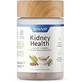 Snap Supplements Kidney Health Support Supplement - Kidney and Urinary Tract Health Support for Women and Men, 60 Vegetarian Capsules (30 Servings, 1 Month Supply)
