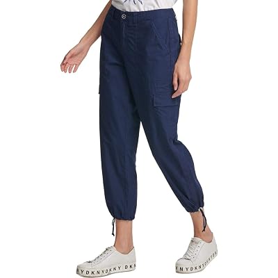 dkny cropped cargo pants