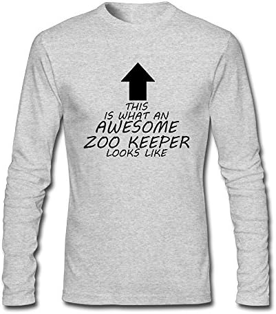 Overwatch Shop228 Men's Long Sleeve O Neck Zoo Tshirt Cheap Casual