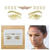 Tattify Bindi Face Rocks Bundle - Colorful Temporary Tribal Face Rocks - Alternative - Other Styles Available Fashionable Temporary Rhinestone Gem Face Jewel Stickers - Long Lasting Waterproof