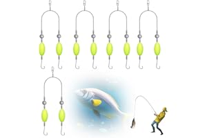 MEDECH Double-Hook Reverse Bottom Rig,2025 Swimming Bait for Freshwater Saltwater,Fishing Lures for Beginners Amateurs and Professionals Outdoor