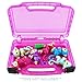 Life Made Better Fingerlings Monkeys Case, Toy Storage Carrying Box. Accessories for Kids by LMB