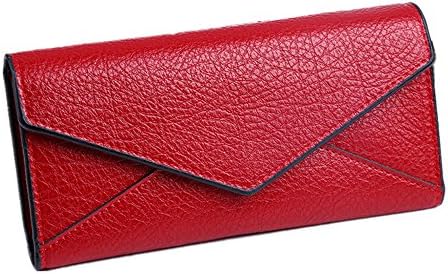 CINDIE Women's wallet Purse Credit Card Clutch Holder Case (Red)
