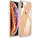 Mkeke Compatible with iPhone Xs Max Case,Clear Anti-Scratch Shock Absorption Cover Case iPhone Xs Max (Clear)