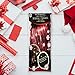 Premium Icicle Tinsel Strands for Christmas Tree - 2000 Old-Fashioned Red Icicles Garland for Xmas Trees Shiny Mylar - Each Strand 18 in. - Kid Pet Safe (Lead-Free) - Hang with Ornaments & Decor