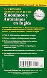 Image de Diccionario Merriam-Webster de Sinonimos y Antonimos En Ingles (Spanish Edition)