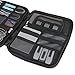 BUBM Travel Organizer for Electronics Accessories, Black