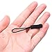 eBoot 10 Pieces Zipper Pull Zip Tags Cord Pulls Zipper Extension (Black)