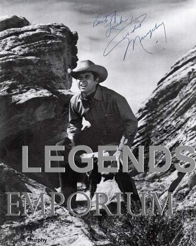 Photographs - Photo Audie Murphy Autograph Copy AM-01