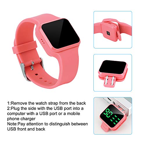 Potty Training Watch Toddler Reminder Watch for Boys & Girls - 2020 Version,Water Resistant,Rechargeable,Smart Sensor