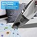 Handheld Vacuum, AFBEST Cordless Vacuum Cleaner with 7.2V Li-ion Battery Powered Rechargeable Quick Charge Tech and Cyclone Suction Lightweight Hand Vac