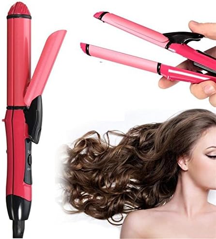Sai positive 2 in 1 hair straightener and curler with Ceramic Plate (multi Color)