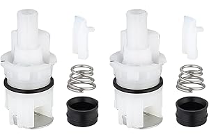 ZEPHYRJAZZ RP25513 faucet stem assembly Replacement Kit for two handle faucet repair kit, Includes RP4993 Seats and Springs, 2 Pack