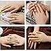 Sunny Rain 1 Pair Silicone Female Hand Mannequin Dummy Arbitrarily-bent Posed Soft Does Woman's Hand not contain nails