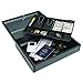 MMF Industries Steelmaster Elite Security Case with Keyed Lock, 4.125 x 11.75 x 14.75 Inches, Charcoal Gray (2217020G2)