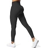 Aoxjox High Waisted Workout Leggings for Women Trinity Yoga Pants 26.5"