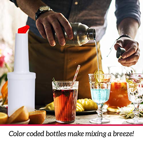 Bar Juice Pourer Store And Pour Containers Pour Bottles Drink Bartender