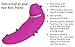 Waterproof Vibrator and Oral Sex Simulator Clitoris Stimulation Rechargeable Clit Sucker 7 Inch Powerful G-Spot Massager Multiple Settings for Couples or Solo Pink Girl's Best Friend