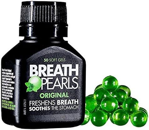 Breath Pearls Original Freshens Breath (50 softgels) (2 Pack)