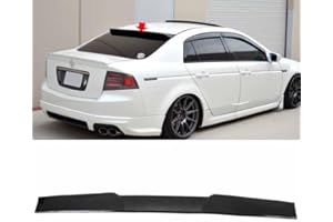 Window Deflector Fit for 2004-2008 ACU.ra TL Sedan Rear Roof Window Spoiler Wing Adjustale Glossy Black