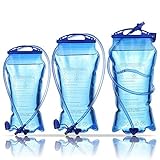 MATT SAGA Water Bladder Hydration Pack Bladder, 3 Litter 2 Liter 1.5 Liter Insulated Reservoirs BPA Free Bladder Replacement for Backpack Outdoor Running Cycling Hiking Climbing