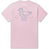 Southern Marsh Men's Warning Duck T-Shirt – Short Sleeve Casual Graphic Tee