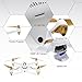 HUBSAN H501S X4 Drone GPS Altitude Mode 6 Axis Gyro 1080P FPV Brushless Quadcopter White-no Controller (H501S-35)
